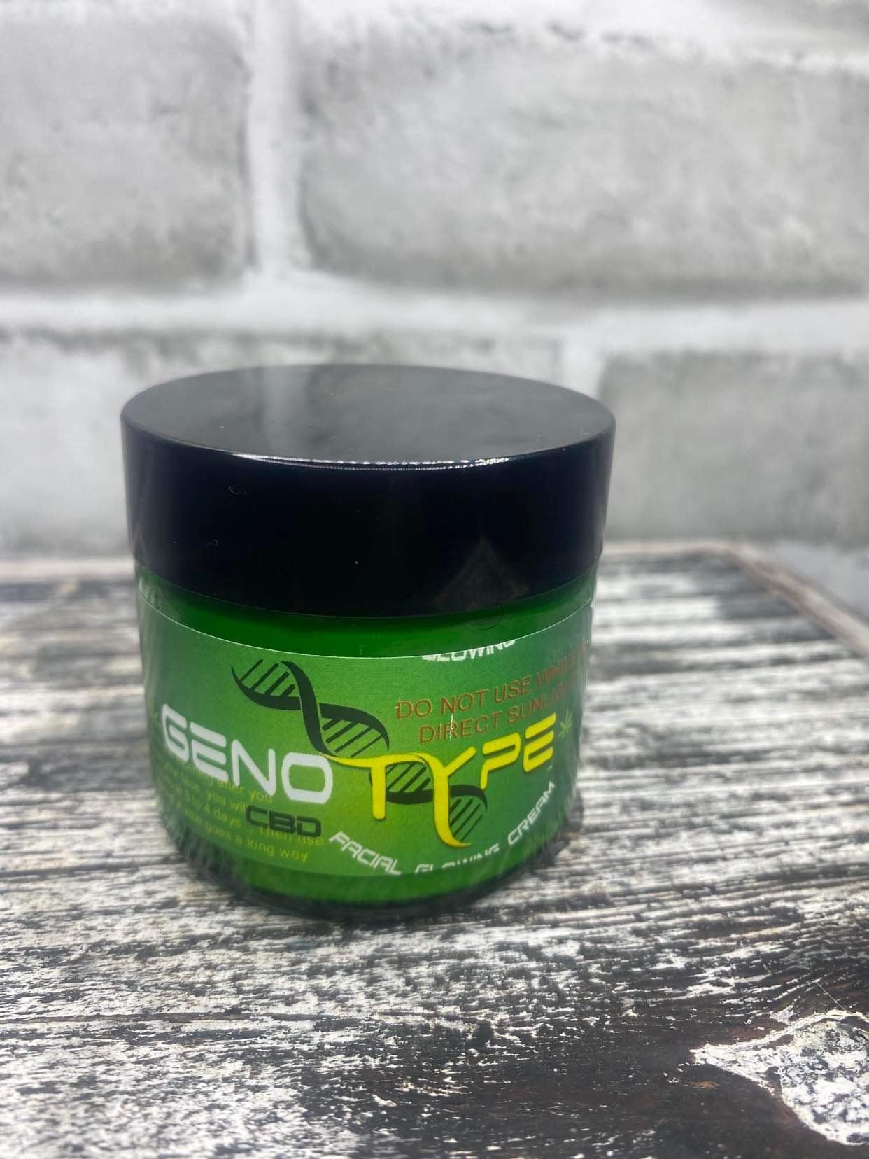 Genotype Glowing Cream (2oz,4oz & 8oz jars)