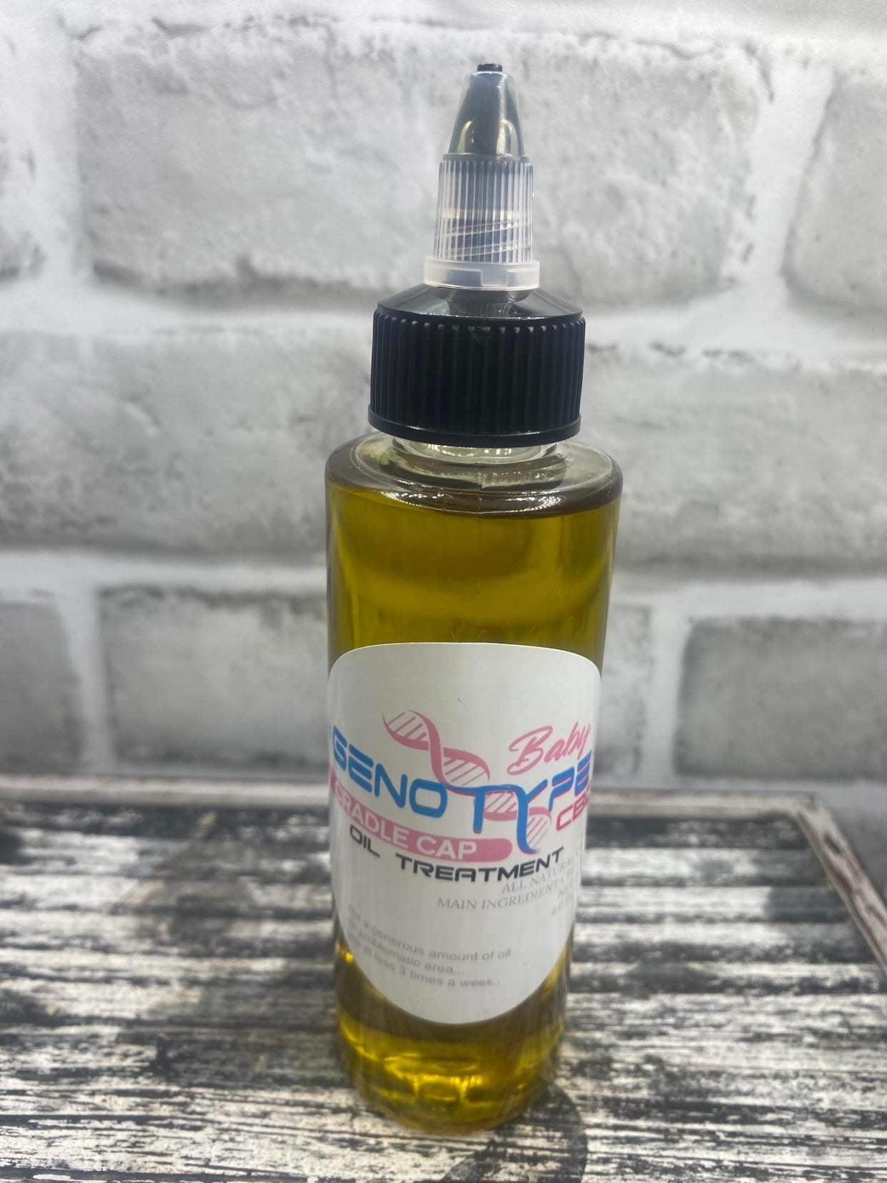 Baby Genotype Cradle Cap Oil Treatment