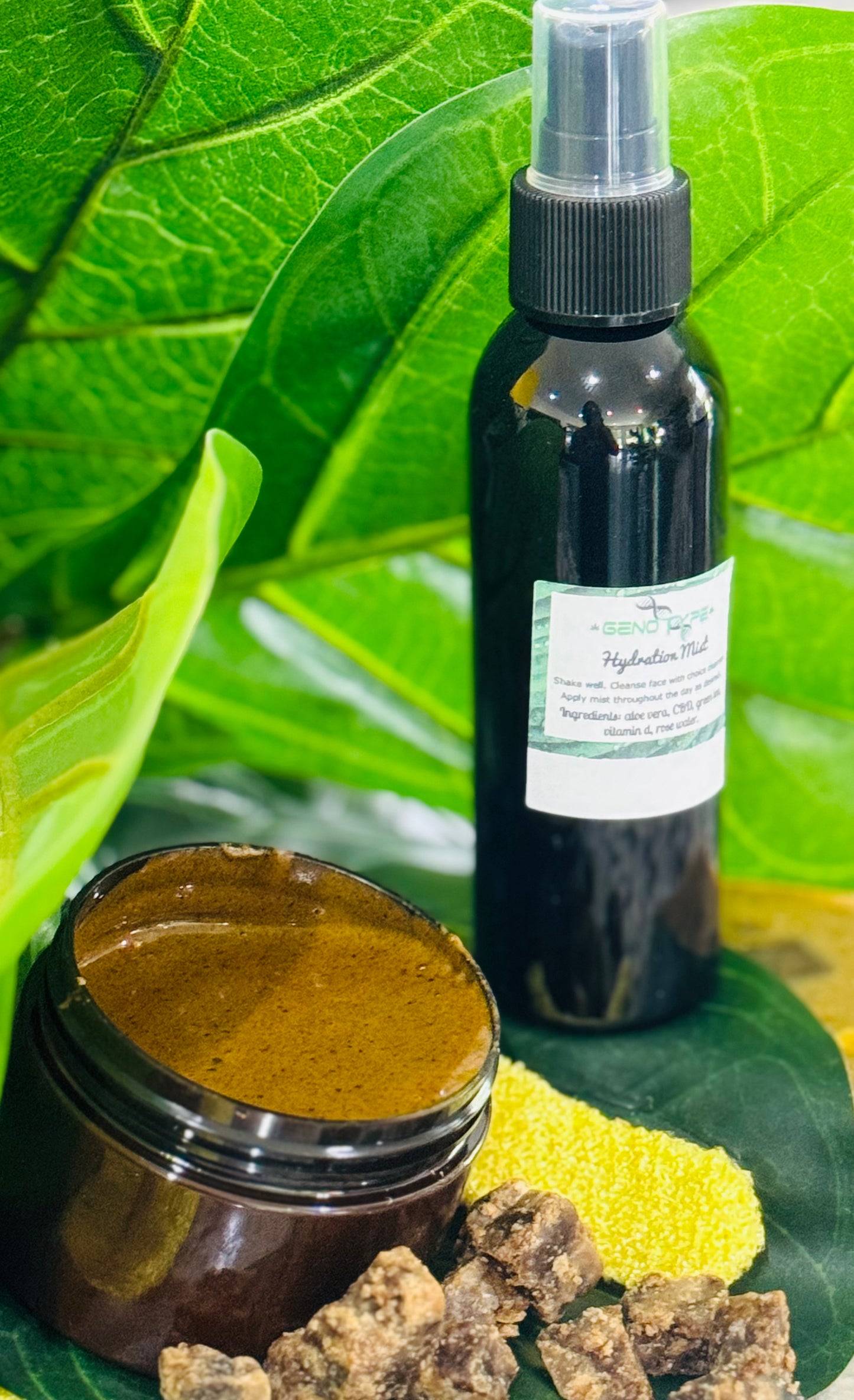 Face paste and hydration mist bundle