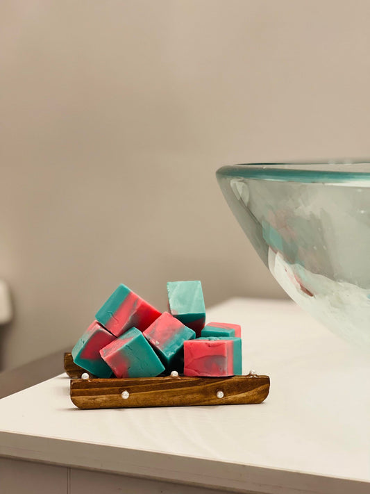 Hand Soap Bars (Bamboo Soap Holder Included)