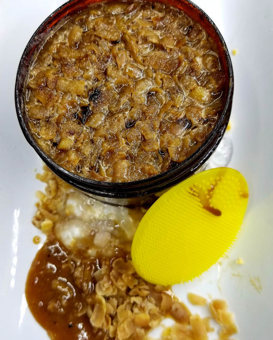 Face and Body Scrub Honey, Goat Milk, Sugar, Coffee and Aloe Vera
