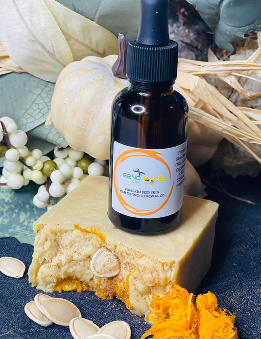 Pumpkin Spice Soap Bar/Pumpkin Seed Skin Tightening/Skin Renewal Bundle