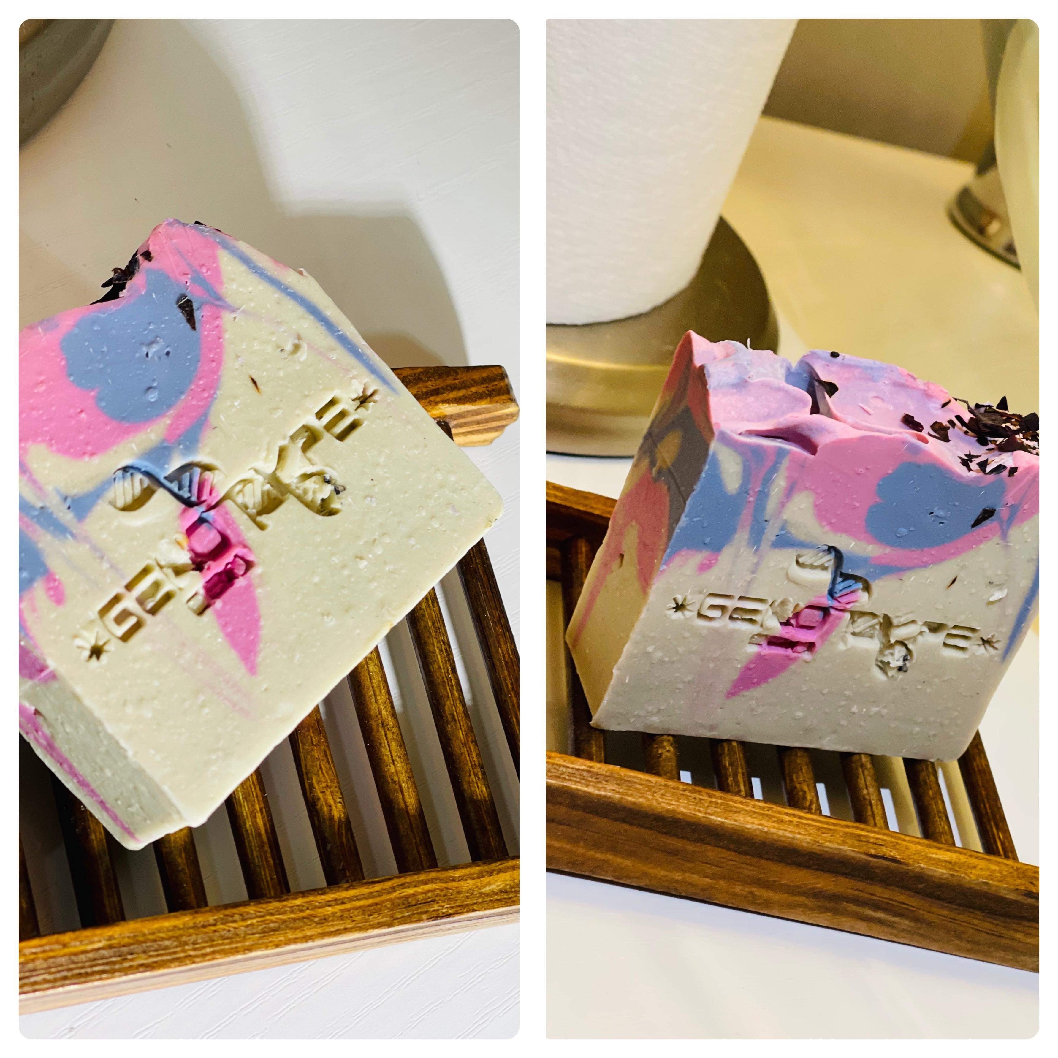 Bamboo soap holder