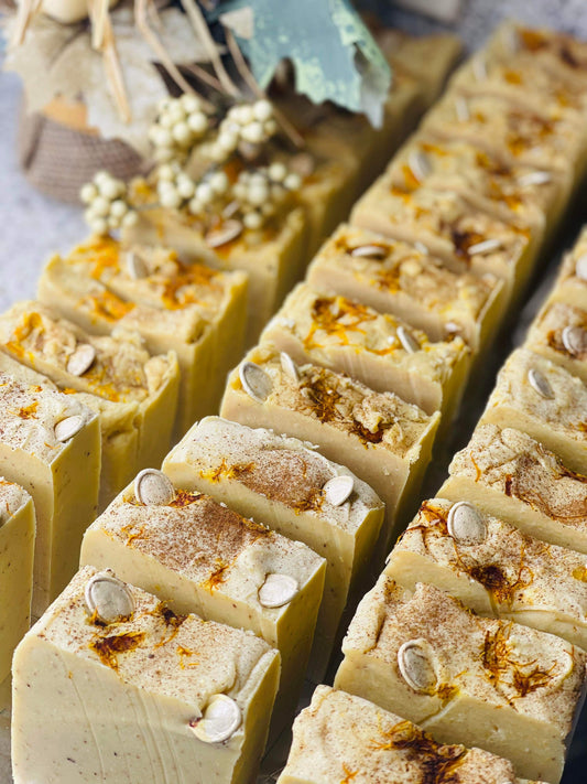 Pumpkin Spice Soap Bars